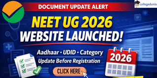 NEET UG 2026 Website Launched by NTA; Advisory Issued on Document Update, Registration Expected Soon